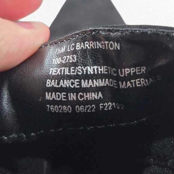 Liz Claiborne LC Barrington Black Suede Pointed Toe Ankle Booties Size 7.5 NIB - Picture 9 of 14